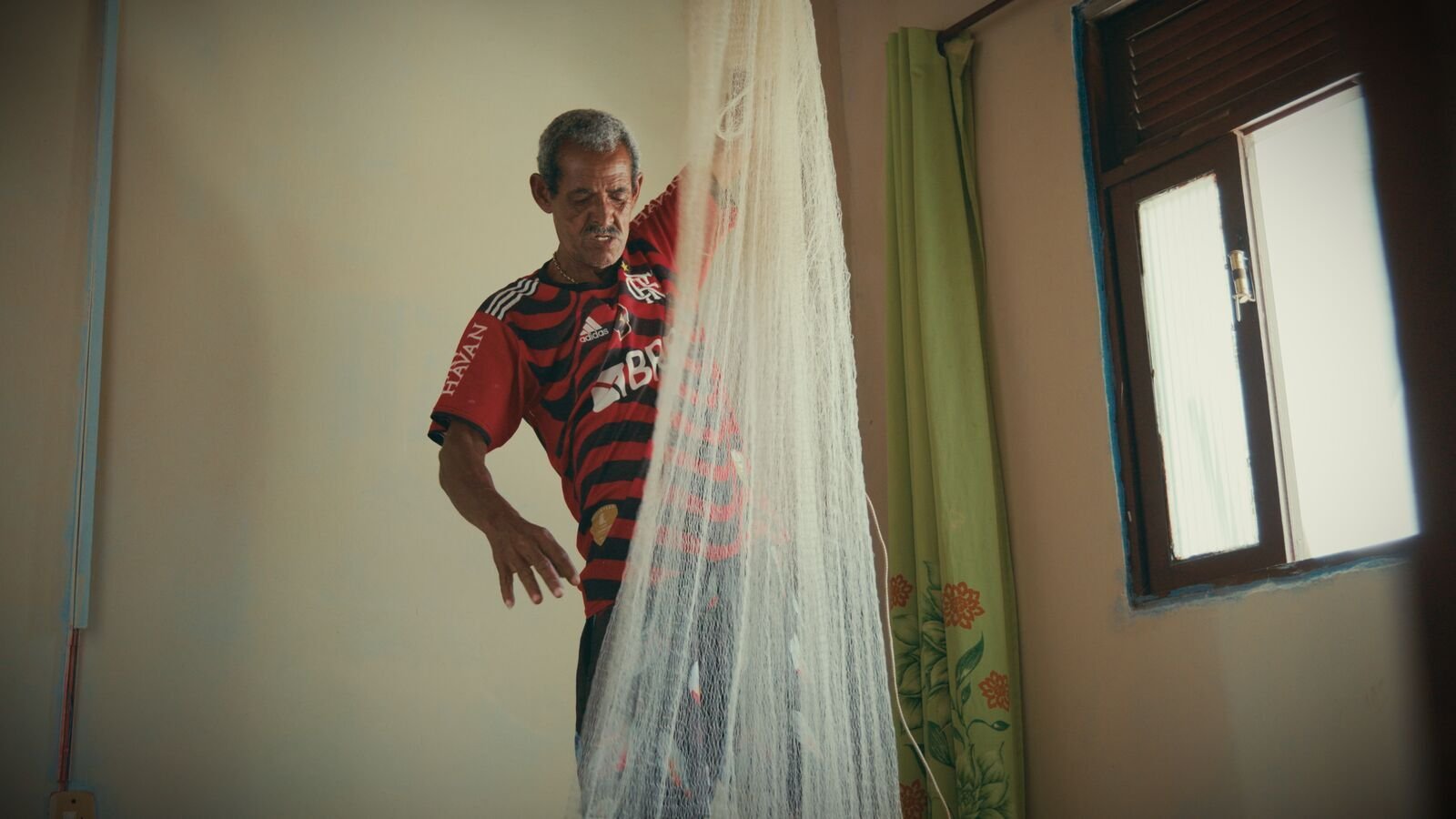 Foto do ensaio A arte de fazer redes
